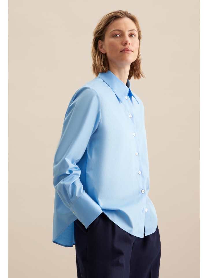 Блузка Seidensticker, средне-синий
Блузка Seidensticker, средне-синий