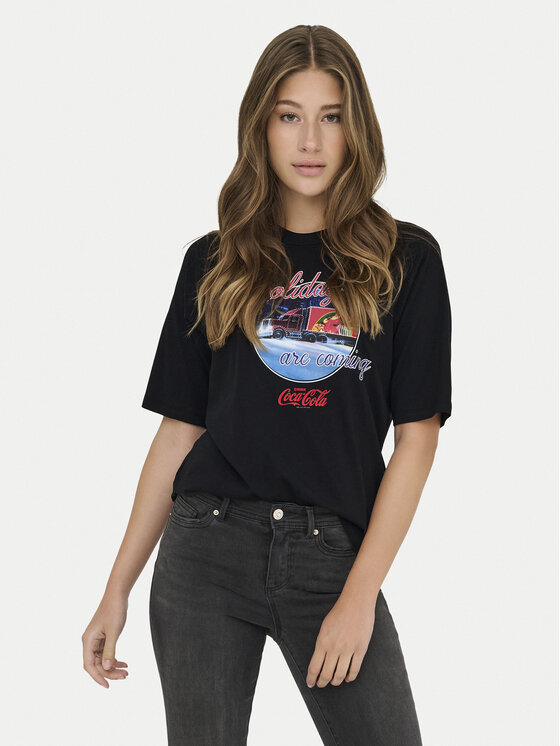 Футболка regular fit Coca Cola 15355794 Only, черный
Футболка regular fit Coca Cola 15355794 Only, черный