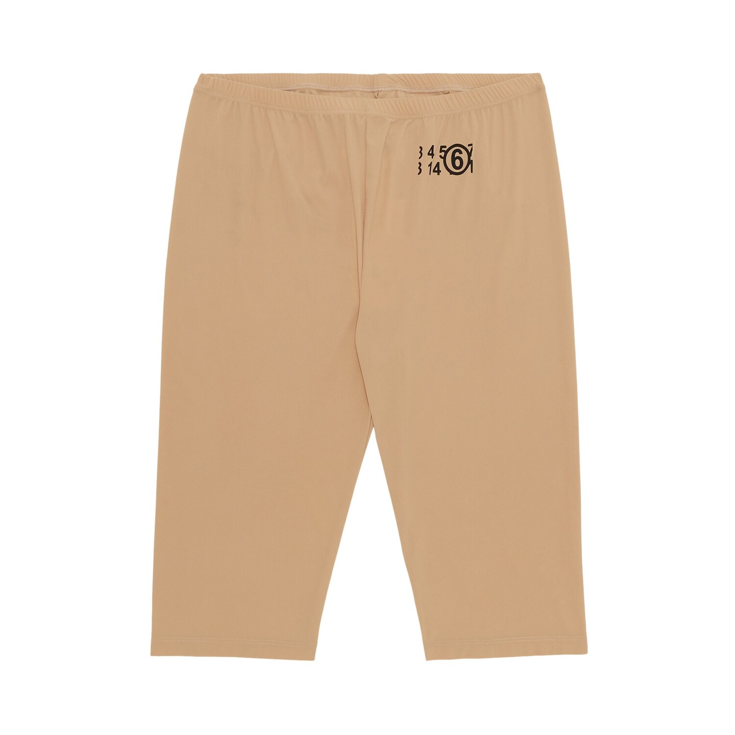 Байкерские шорты с логотипом MM6 Maison Margiela, телесный цвет
Байкерские шорты с логотипом MM6 Maison Margiela, телесный цвет