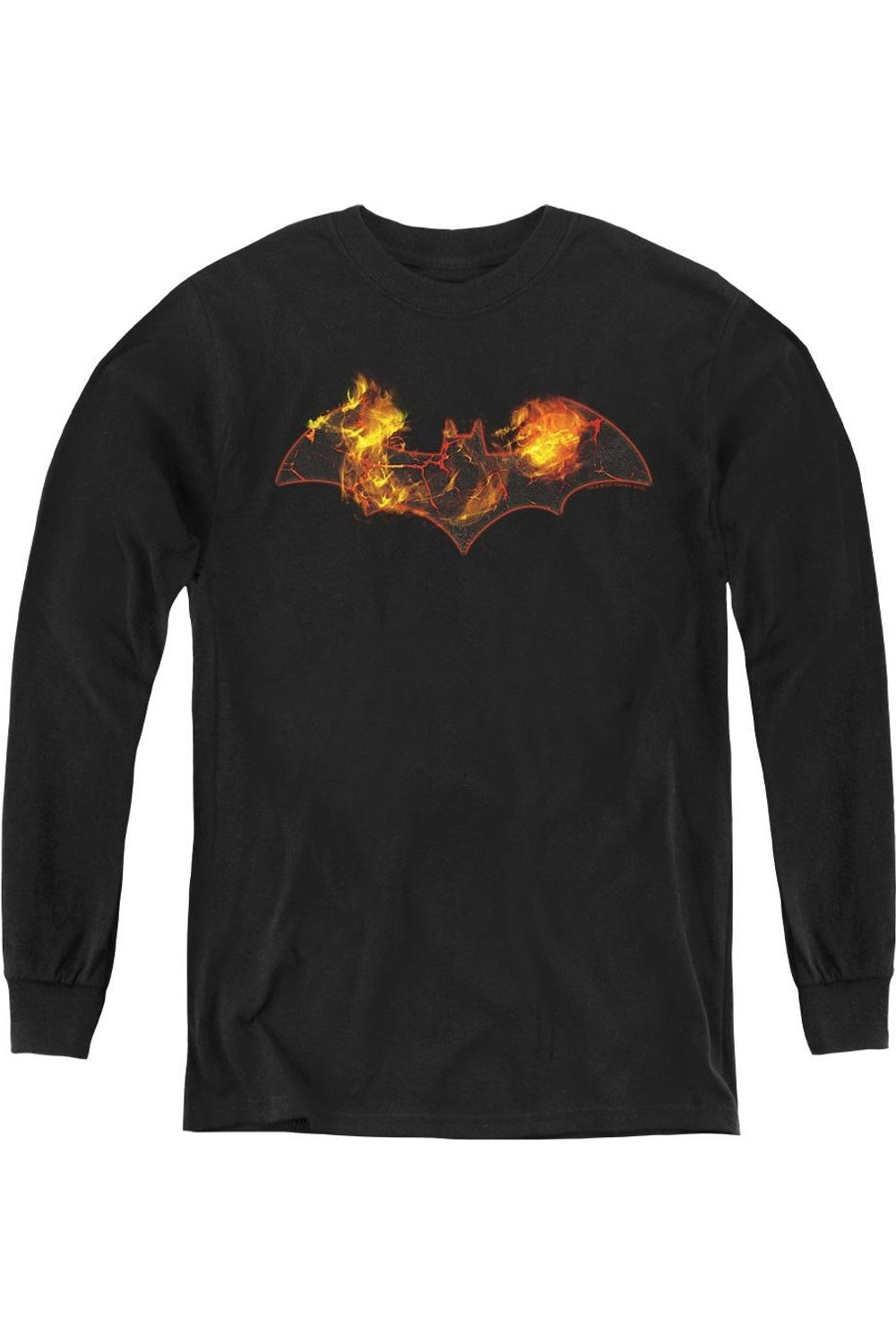 Футболка с длинным рукавом для детей с расплавленным логотипом Batman Gildan, черный
Футболка с длинным рукавом для детей с расплавленным логотипом Batman Gildan, черный