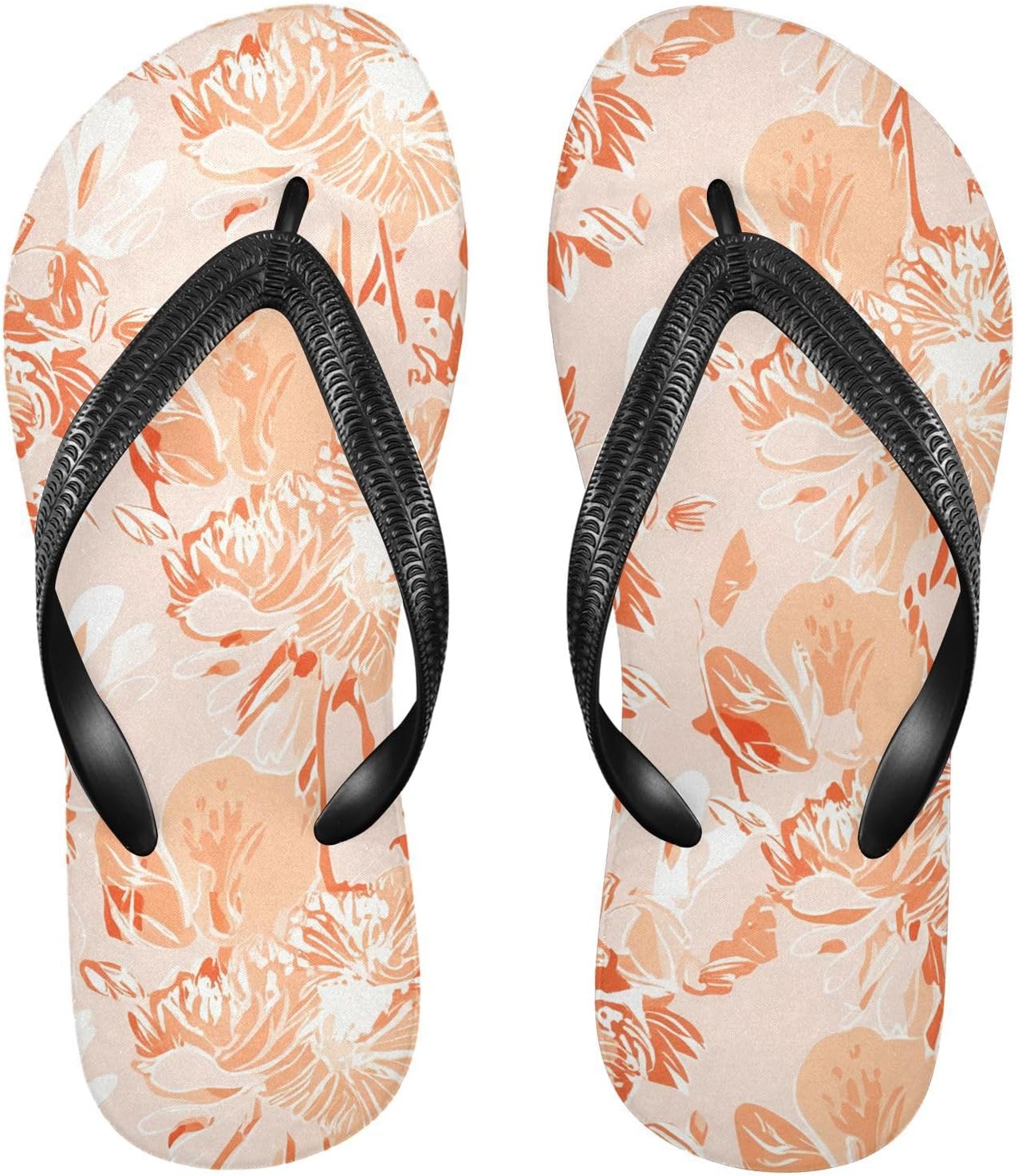 Женские и мужские пляжные шлепанцы с цветком пиона, оранжевые, резиновые, с противоскользящей подошвой, летние тапочки для душа и прогулок Sinestour
Женские и мужские пляжные шлепанцы с цветком пиона, оранжевые, резиновые, с противоскользящей подошвой, летние тапочки для душа и прогулок Sinestour
