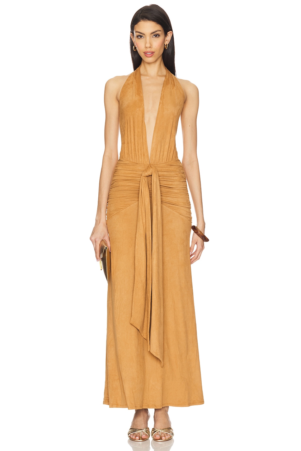 Замшевое платье Heidi Afrm, caramel
Замшевое платье Heidi Afrm, caramel