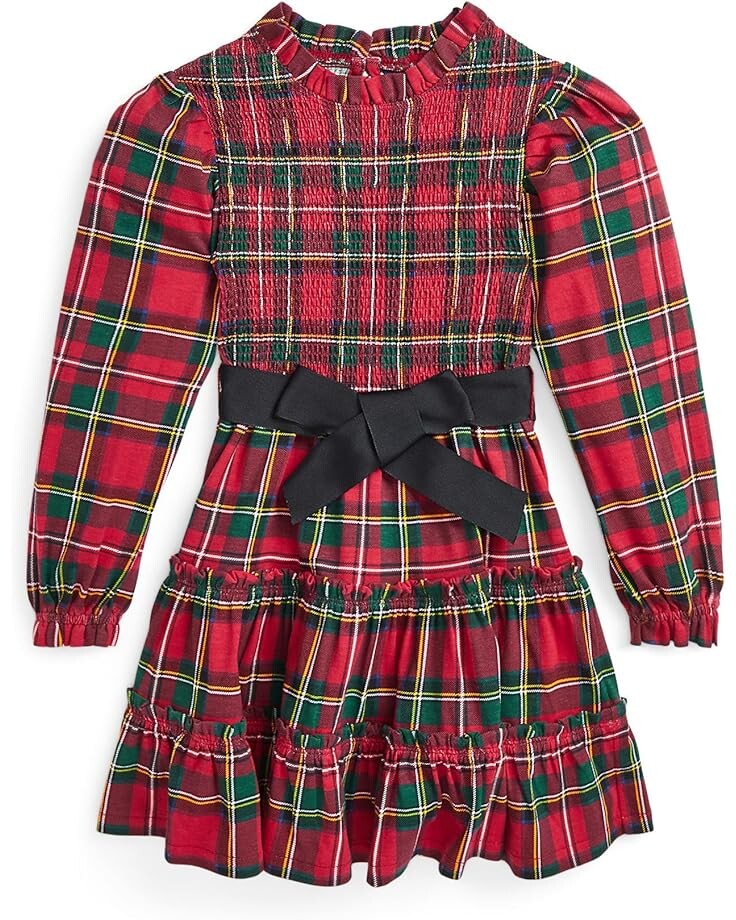 Платье Polo Ralph Lauren Kids Plaid Smocked Cotton Jersey Dress, цвет Red Steward Tartan
Платье Polo Ralph Lauren Kids Plaid Smocked Cotton Jersey Dress, цвет Red Steward Tartan
