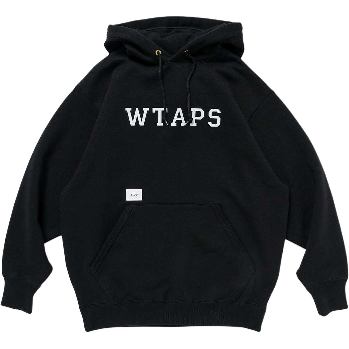 Хлопковый худи WTAPS, черный
Хлопковый худи WTAPS, черный
