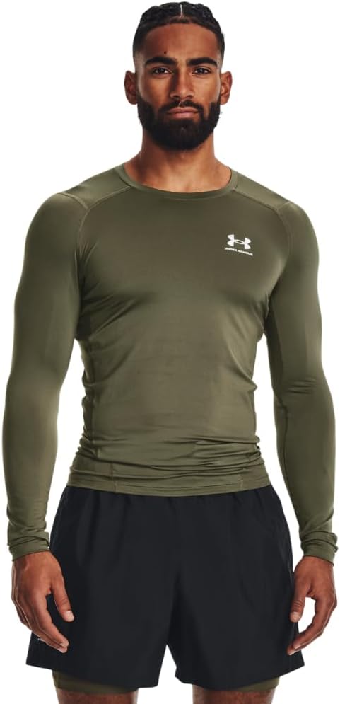Under Armour мужская футболка HeatGear Compression с длинным рукавом, (390) Marine Od Green/White
Under Armour мужская футболка HeatGear Compression с длинным рукавом, (390) Marine Od Green/White