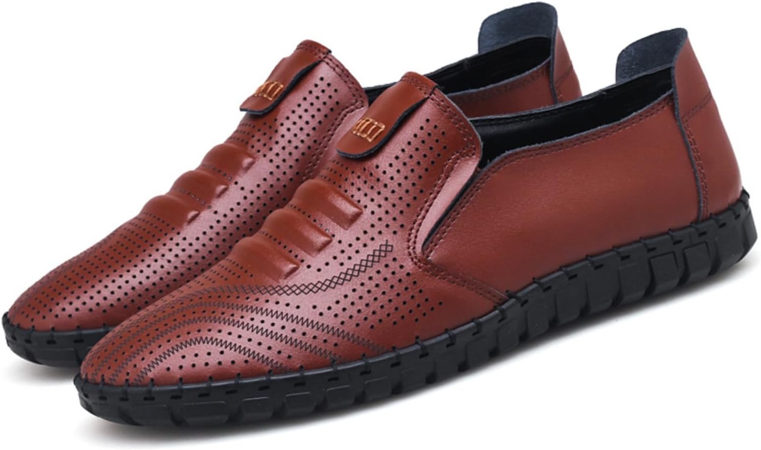 Модные мужские повседневные комфортные лоферы Khwfjas, коричневый
Модные мужские повседневные комфортные лоферы Khwfjas, коричневый