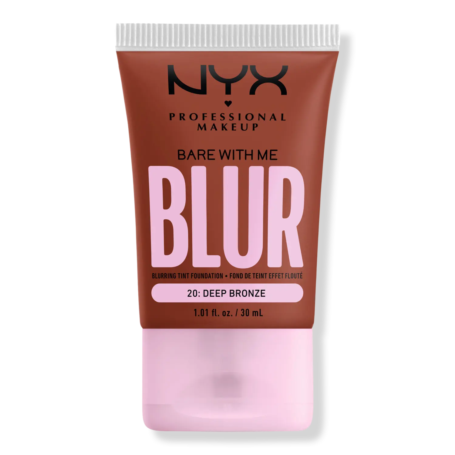 Тональная основа Bare With Me Blur Tint Soft Matte Foundation NYX Professional Makeup, 20: Deep Bronze (deep rich with cool undertone)
Тональная основа Bare With Me Blur Tint Soft Matte Foundation NYX Professional Makeup, 20: Deep Bronze (deep rich with cool undertone)