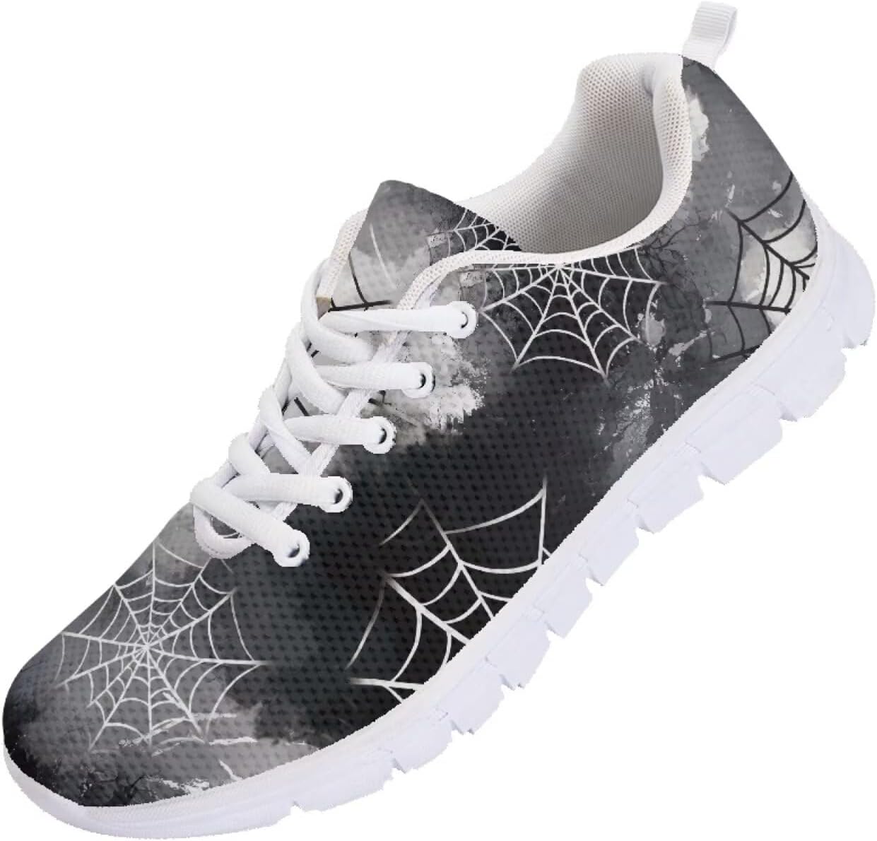 Кроссовки Forchrinse для мужчин и женщин, Хэллоуин, легкие спортивные с шнуровкой, Halloween Spider Web Design
Кроссовки Forchrinse для мужчин и женщин, Хэллоуин, легкие спортивные с шнуровкой, Halloween Spider Web Design