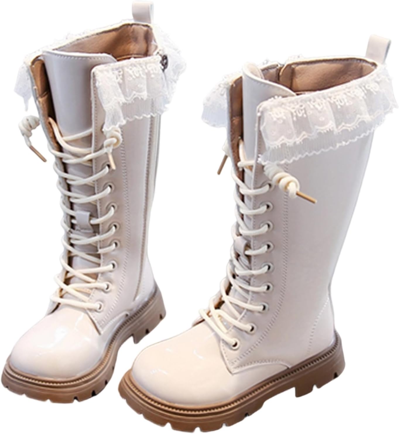 Детские зимние ботинки для девочек до середины икры, вязаные, с флисовой подкладкой, высокие до колена, с боковой молнией, модные панк-башмачки из кожи, для детей 3-12 лет Generic, 08-Beige
Детские зимние ботинки для девочек до середины икры, вязаные, с флисовой подкладкой, высокие до колена, с боковой молнией, модные панк-башмачки из кожи, для детей 3-12 лет Generic, 08-Beige