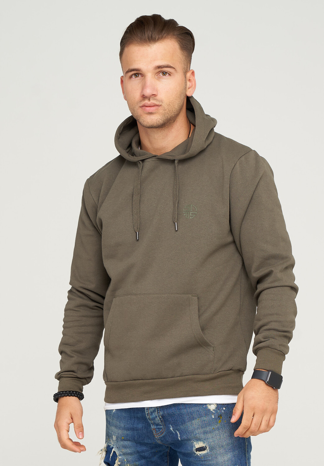 Толстовка SOULSTAR Hoodie DAKAR, оливковый 
Толстовка SOULSTAR Hoodie DAKAR, оливковый