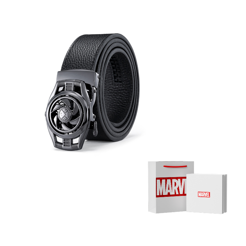 Disney Кожаный ремень мужской The Avengers Collection черный 3,5 см
Disney Кожаный ремень мужской The Avengers Collection черный 3,5 см