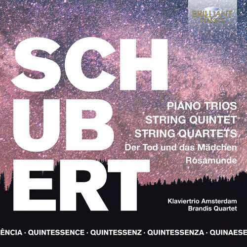 CD диск Schubert / Brandis Quartet / Klaviertrio Amsterdam: Quintessence Schubert
CD диск Schubert / Brandis Quartet / Klaviertrio Amsterdam: Quintessence Schubert