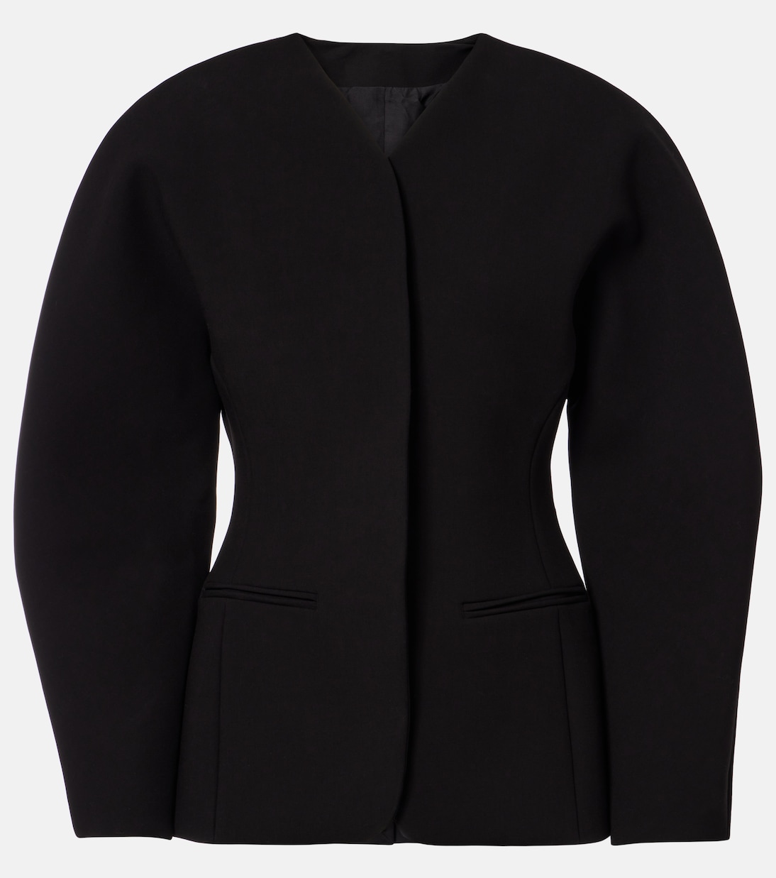 Овальный пиджак Jacquemus, черный
Овальный пиджак Jacquemus, черный