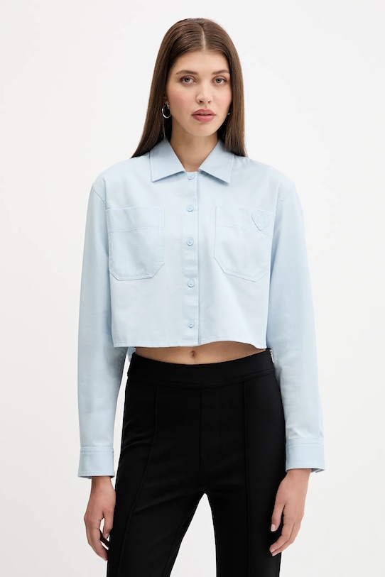 Хлопковая рубашка Hugo Blue, синий
Хлопковая рубашка Hugo Blue, синий