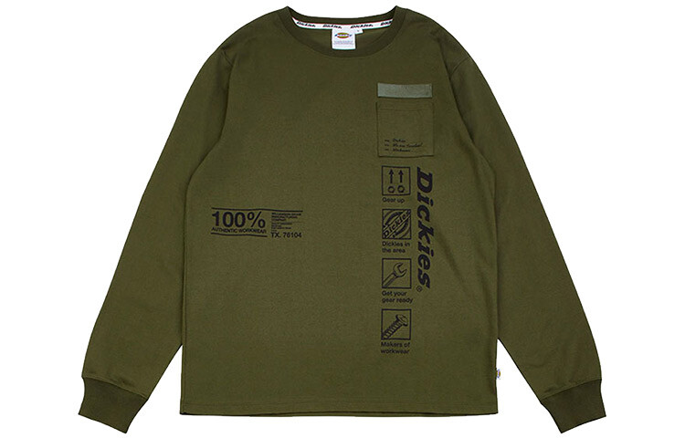 Dickies Мужская футболка, цвет Army Green
Dickies Мужская футболка, цвет Army Green