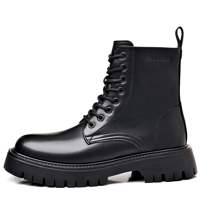 Mulinsen Короткие мужские ботинки Martin, черные
Mulinsen Короткие мужские ботинки Martin, черные