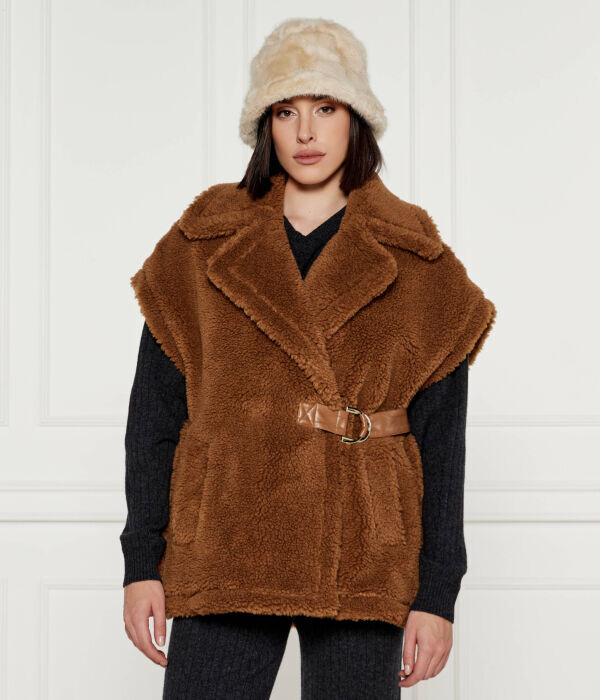 Жилет Liu Jo Regular Fit, коричневый
Жилет Liu Jo Regular Fit, коричневый