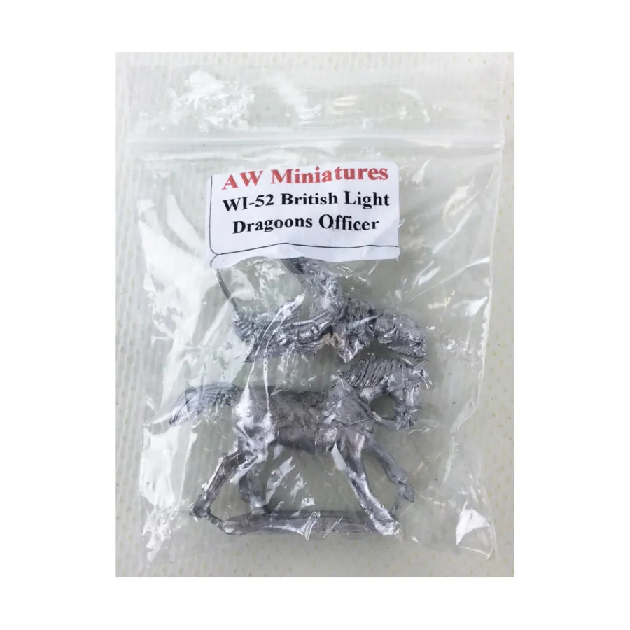 Британские легкие драгуны — офицер, Wellington in India 1796-1805 - British (28mm)
Британские легкие драгуны — офицер, Wellington in India 1796-1805 - British (28mm)