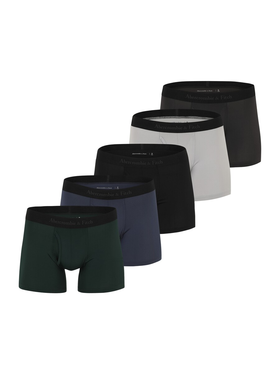 Боксеры Abercrombie & Fitch, marine blue/Light grey/Dark grey/Dark green/Black
Боксеры Abercrombie & Fitch, marine blue/Light grey/Dark grey/Dark green/Black