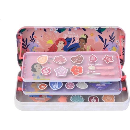 Lip Smacker Disney Princess Artisan Picnic Beauty Tin 3-уровневый набор для макияжа для детей
Lip Smacker Disney Princess Artisan Picnic Beauty Tin 3-уровневый набор для макияжа для детей