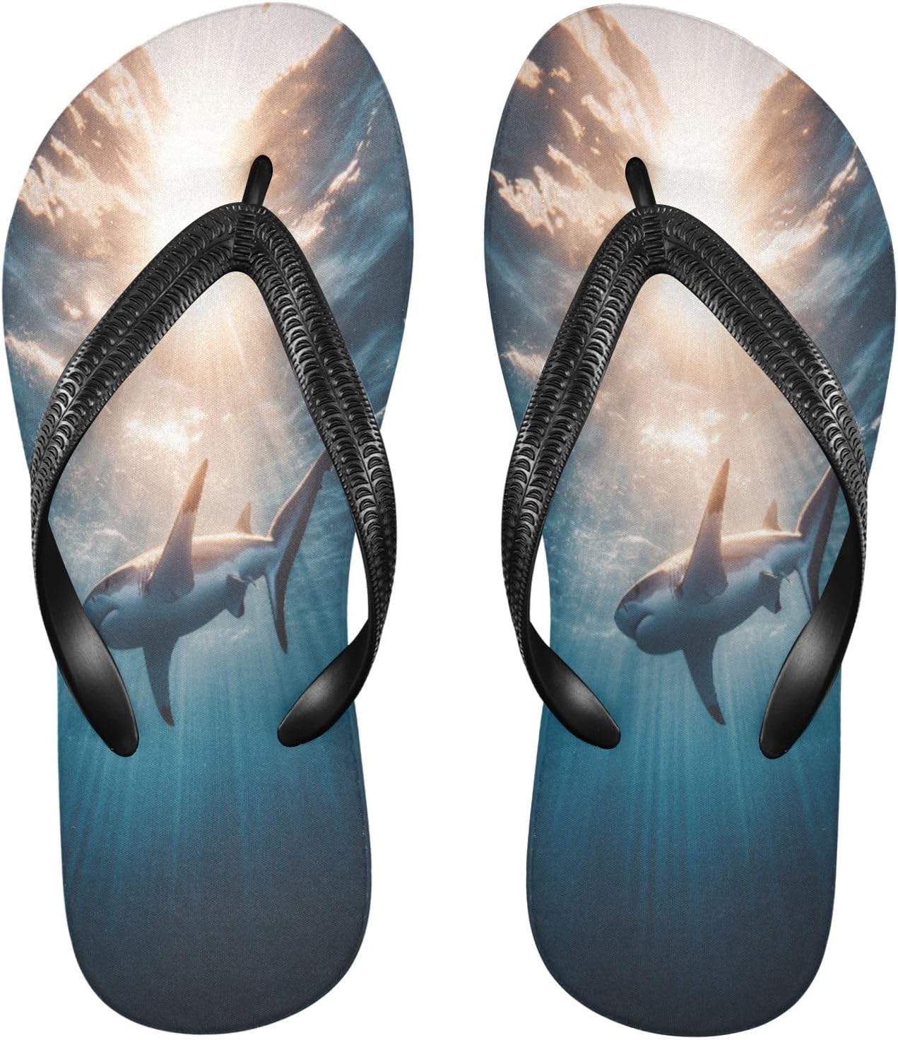 Шлепанцы с рисунком акулы, солнечный свет, пляжный душ, вьетнамки, резиновые нескользящие летние шлепанцы для мужчин и женщин для прогулок Sinestour, Underwater Shark Sunlight
Шлепанцы с рисунком акулы, солнечный свет, пляжный душ, вьетнамки, резиновые нескользящие летние шлепанцы для мужчин и женщин для прогулок Sinestour, Underwater Shark Sunlight