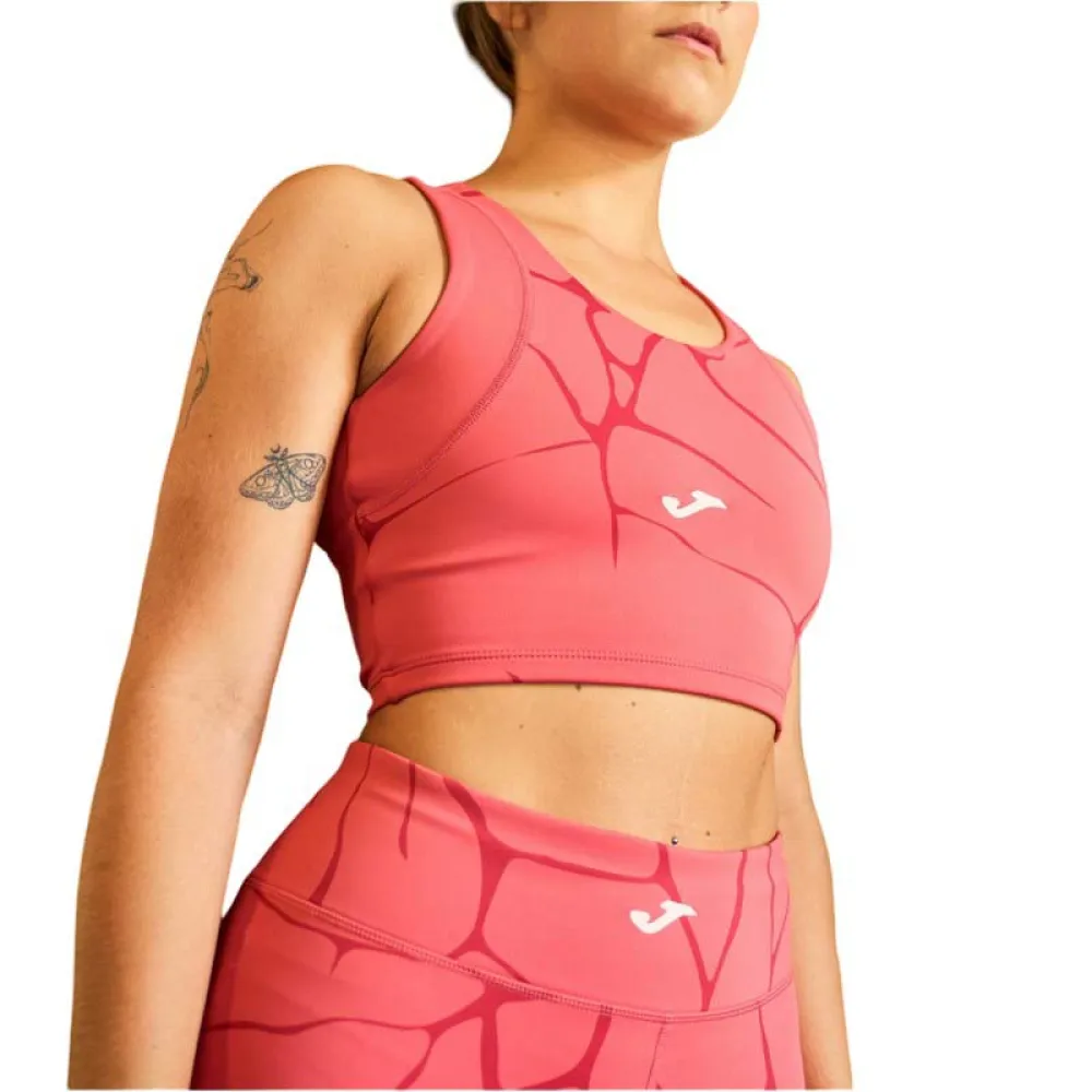 Спортивный топ Joma Breath low support, розовый
Спортивный топ Joma Breath low support, розовый