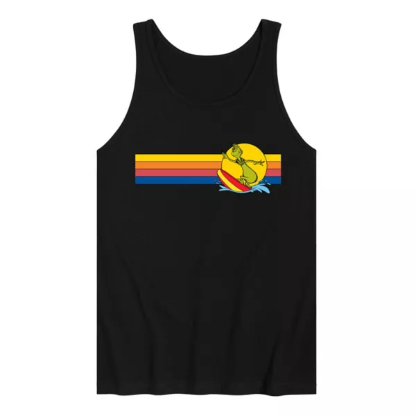 Мужская майка с ретро-графикой «Доктор Сьюз и Гринч» Licensed Character, черный
Мужская майка с ретро-графикой «Доктор Сьюз и Гринч» Licensed Character, черный