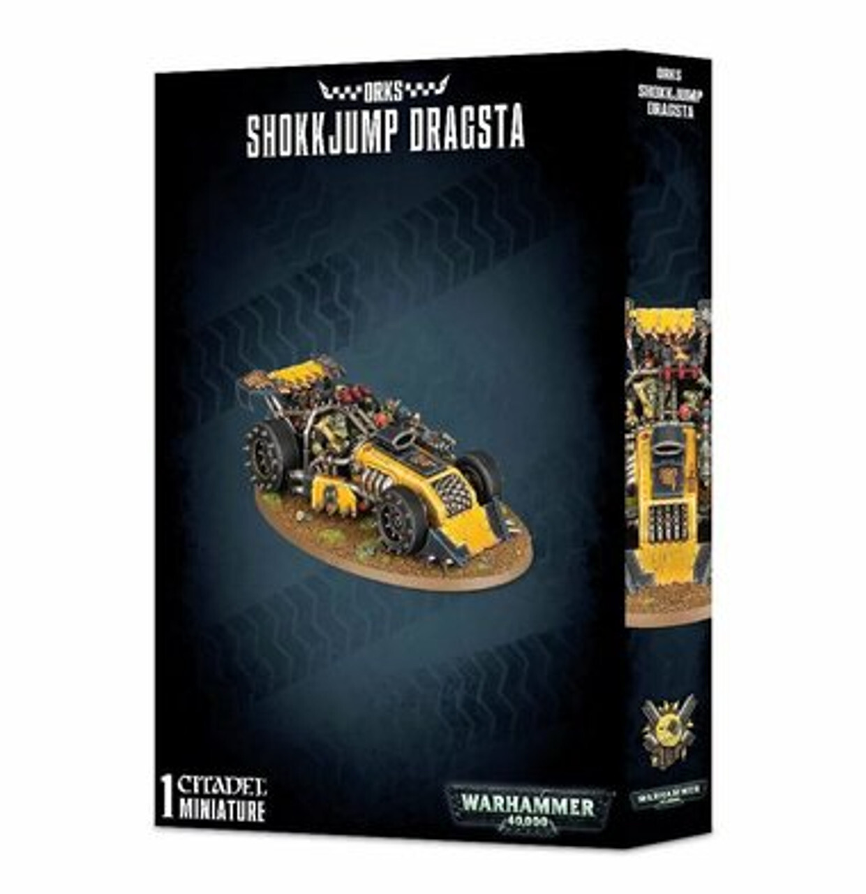 Миниатюра Warhammer 40K: Orks - Shokkjump Dragsta
Миниатюра Warhammer 40K: Orks - Shokkjump Dragsta