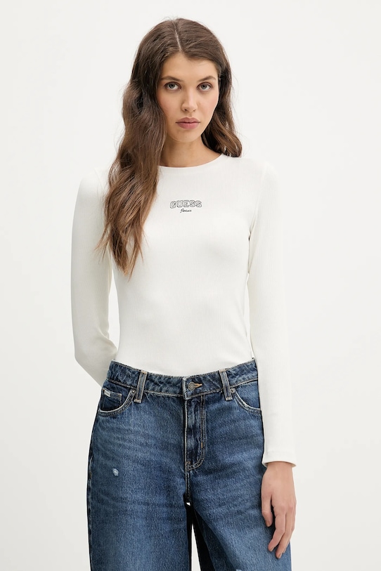 Длинный рукав Guess Jeans, бежевый
Длинный рукав Guess Jeans, бежевый
