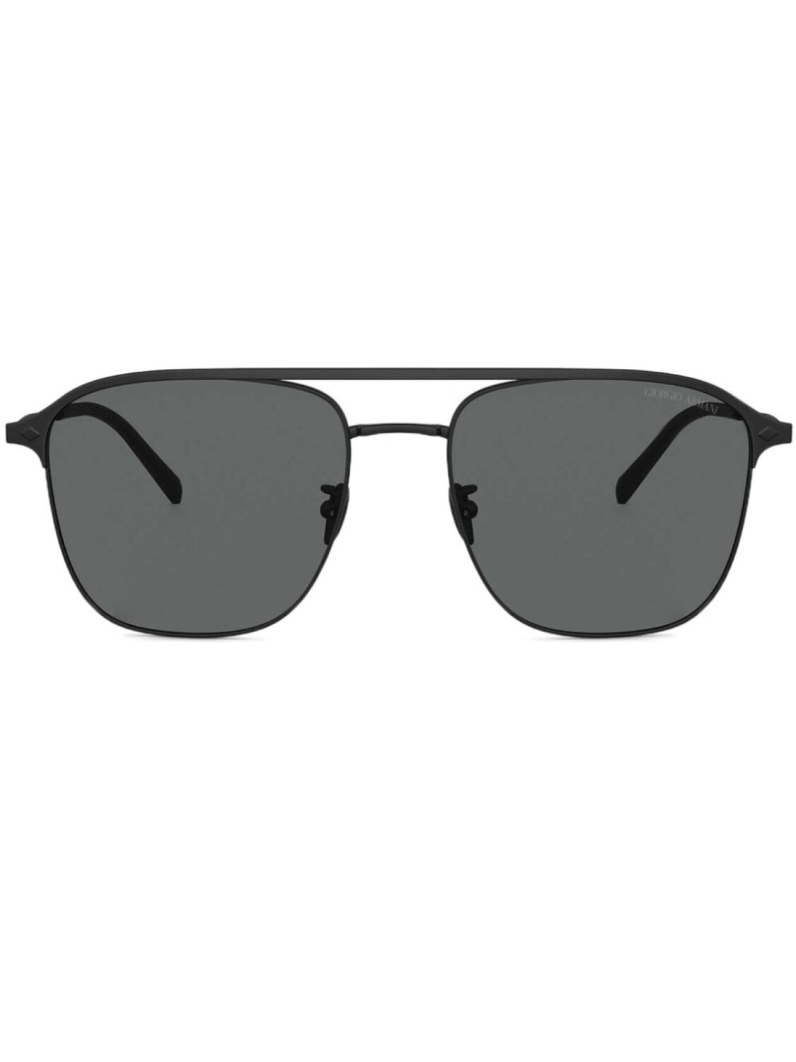 Giorgio Armani солнцезащитные очки с логотипом, черный 
Giorgio Armani солнцезащитные очки с логотипом, черный