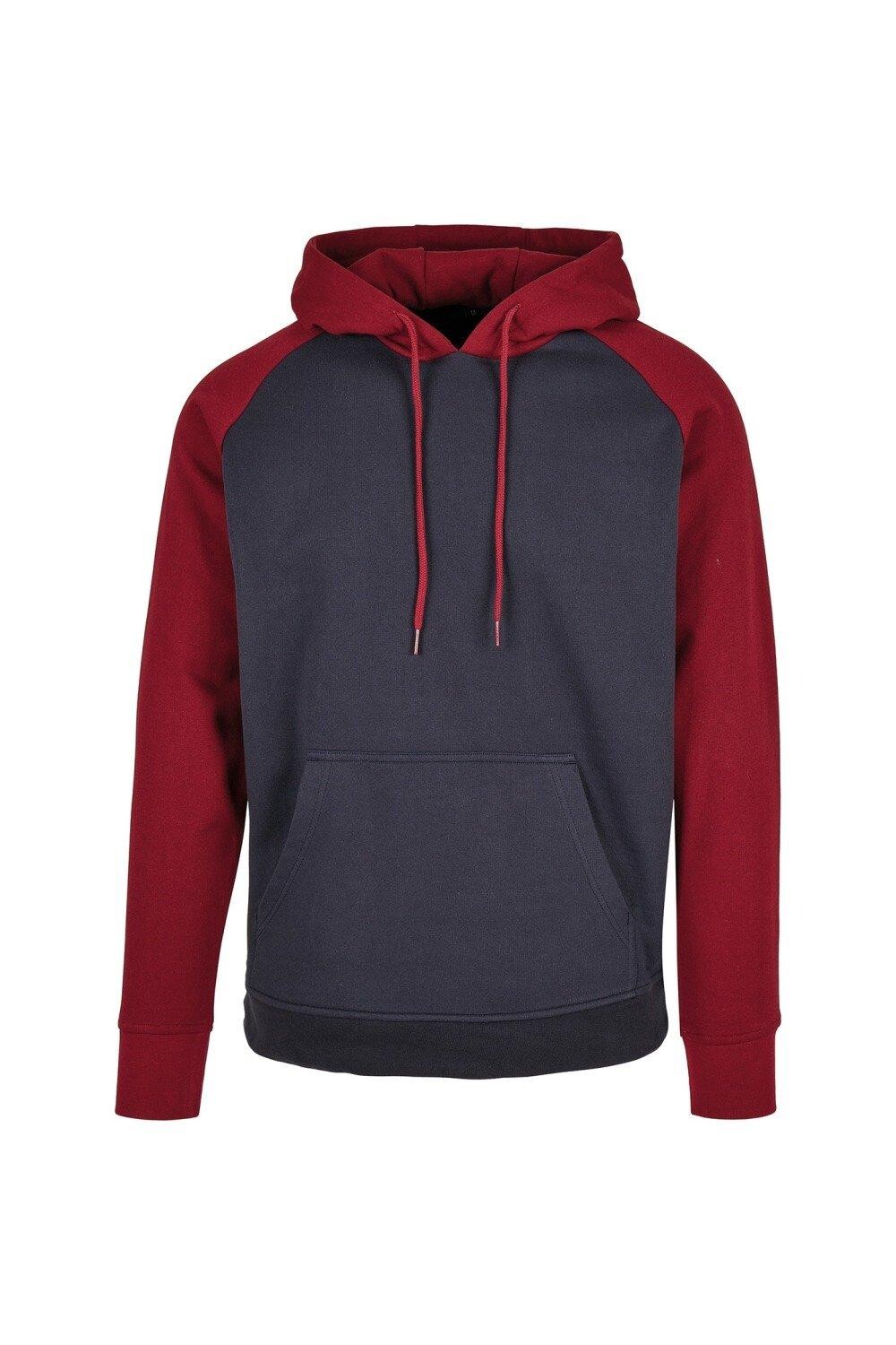 Базовое худи реглан Build Your Brand, темно-синий 
Базовое худи реглан Build Your Brand, темно-синий