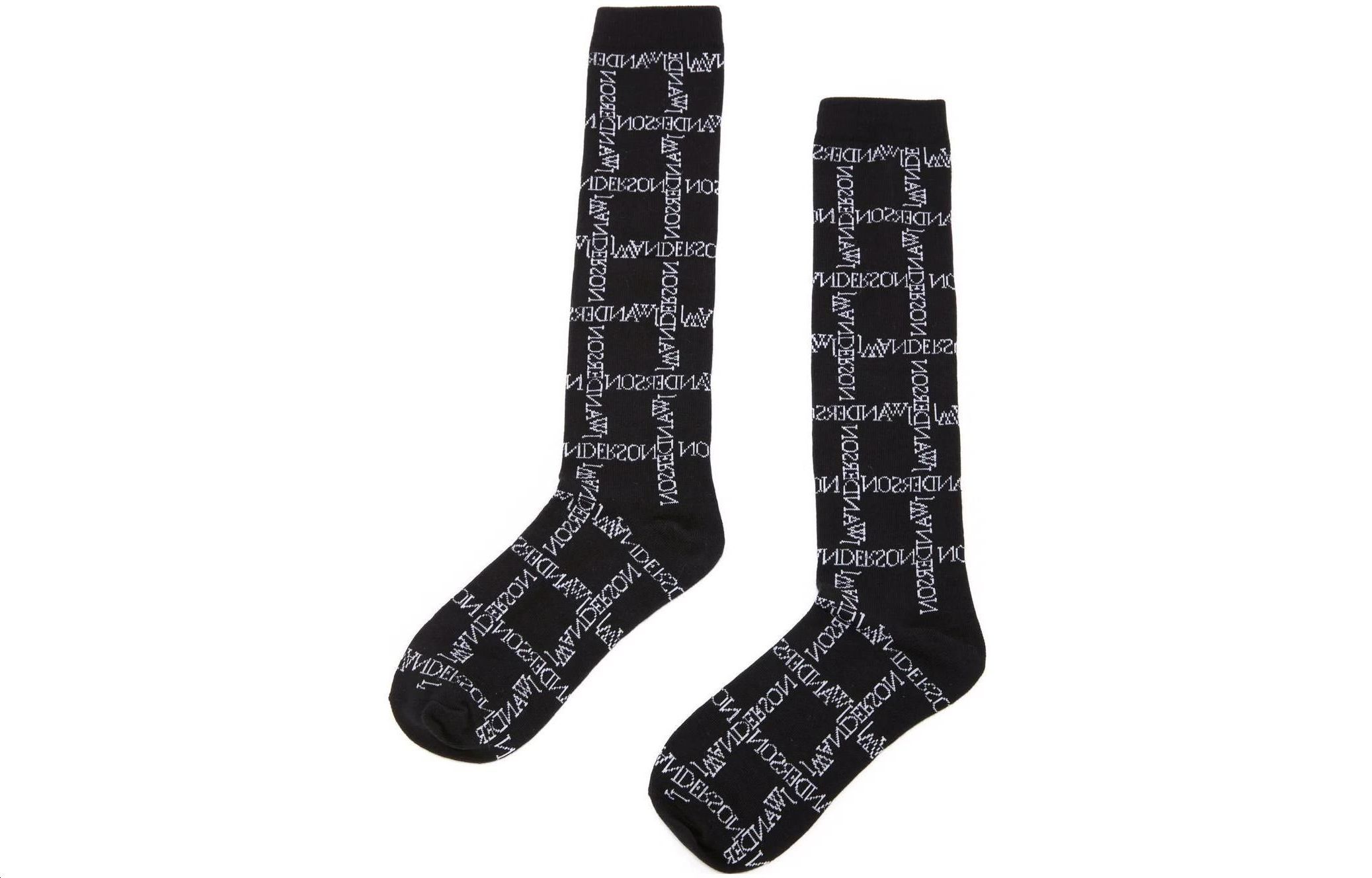 Носки Logo Grid Intarsia JW Anderson, черный
Носки Logo Grid Intarsia JW Anderson, черный