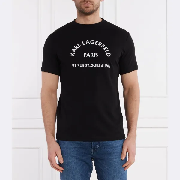 Футболка стандартного кроя Karl Lagerfeld, черный
Футболка стандартного кроя Karl Lagerfeld, черный