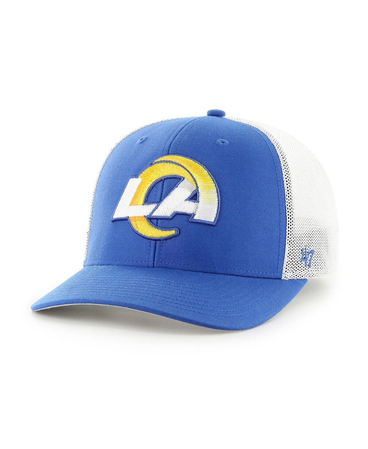 Мужская королевско-белая кепка Los Angeles Rams Trophy Trucker Flex Hat '47 Brand
Мужская королевско-белая кепка Los Angeles Rams Trophy Trucker Flex Hat '47 Brand