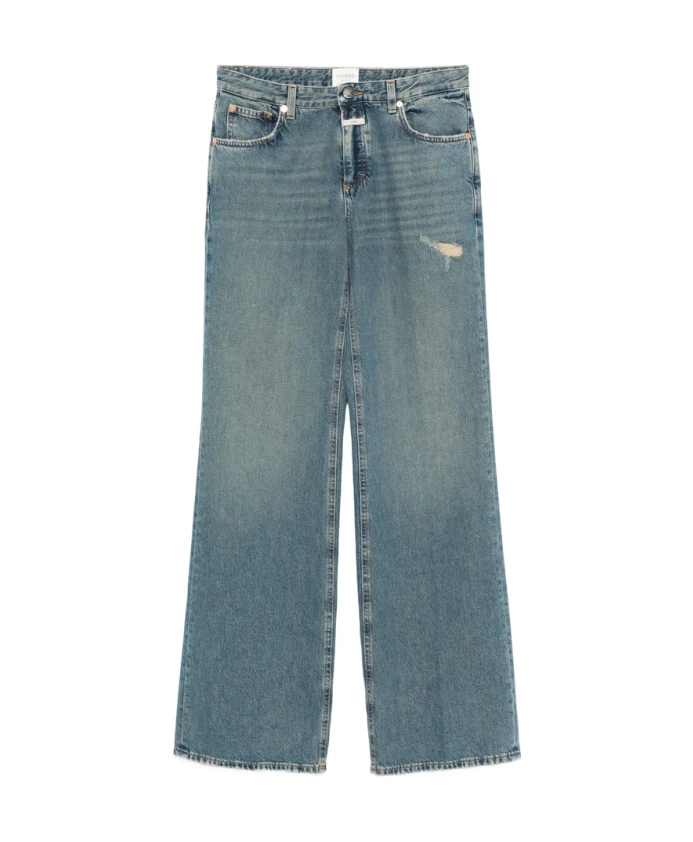 Рваные джинсы среднего размера синего цвета с пятью карманами. Closed, синий
Рваные джинсы среднего размера синего цвета с пятью карманами. Closed, синий