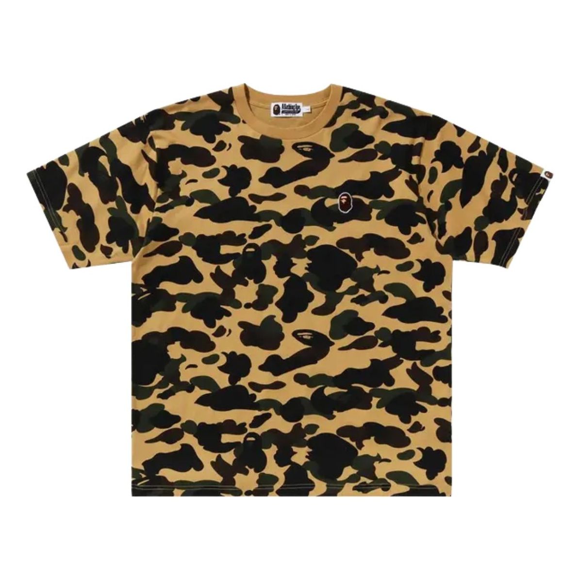 Футболка A Bathing Ape 1st Camo One Point Tee, цвет «желтый»
Футболка A Bathing Ape 1st Camo One Point Tee, цвет «желтый»