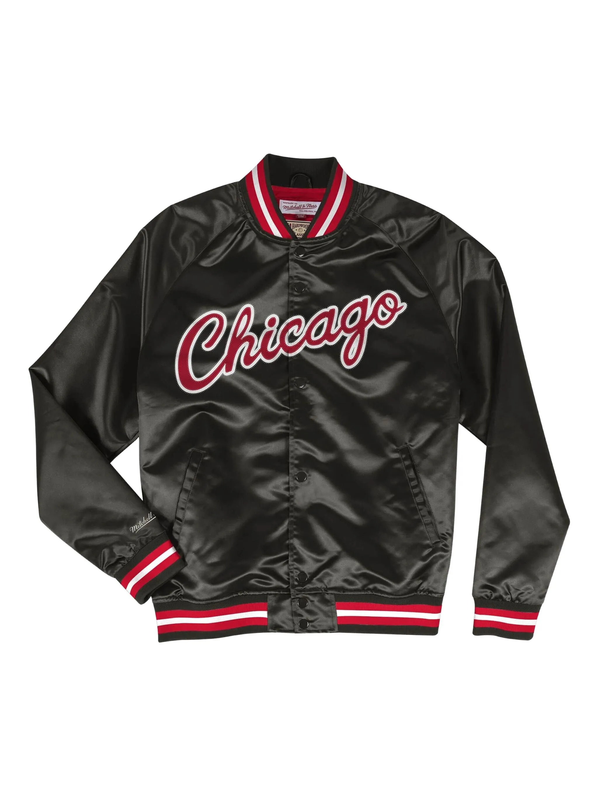 Атласная куртка Mitchell & Ness, черный
Атласная куртка Mitchell & Ness, черный
