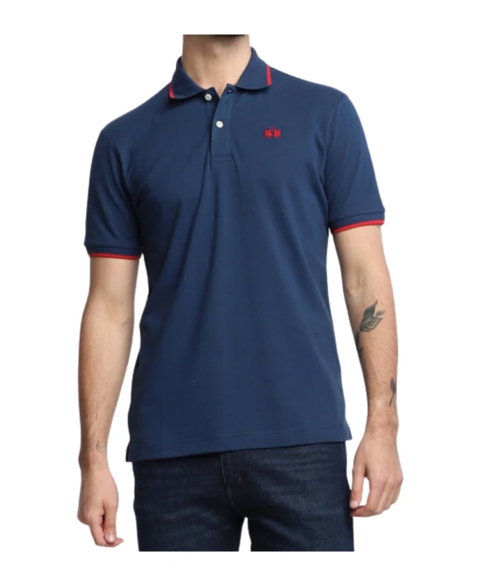 Рубашка-Поло с коротким рукавом La Martina, синий
Рубашка-Поло с коротким рукавом La Martina, синий