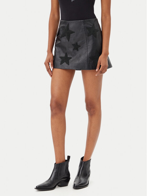 Кожаная юбка стандартного кроя Embellished Star 27138 One Teaspoon, черный
Кожаная юбка стандартного кроя Embellished Star 27138 One Teaspoon, черный