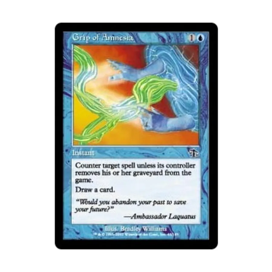 CCG Хватка амнезии (клавиша C), MTG - Judgment
CCG Хватка амнезии (клавиша C), MTG - Judgment