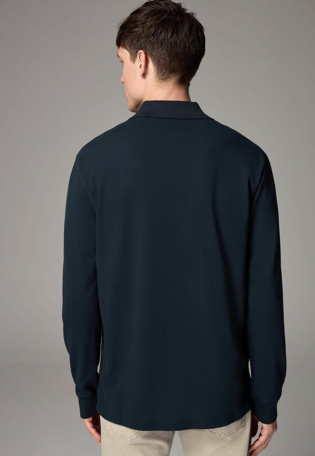 Рубашка поло Next, синий 
Рубашка поло Next, синий