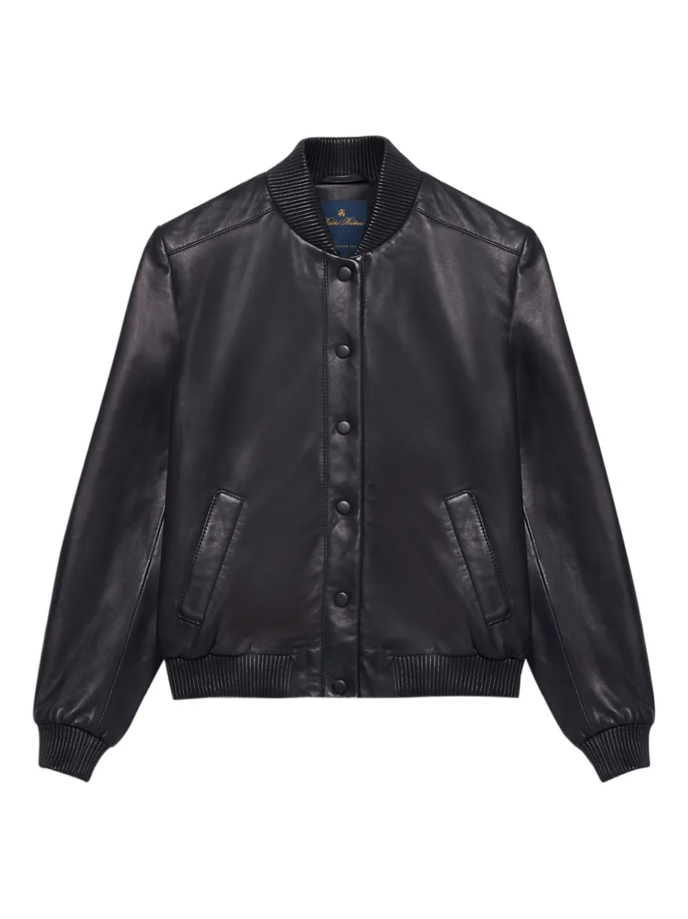 Кожаная куртка-бомбер Brooks Brothers, синий
Кожаная куртка-бомбер Brooks Brothers, синий