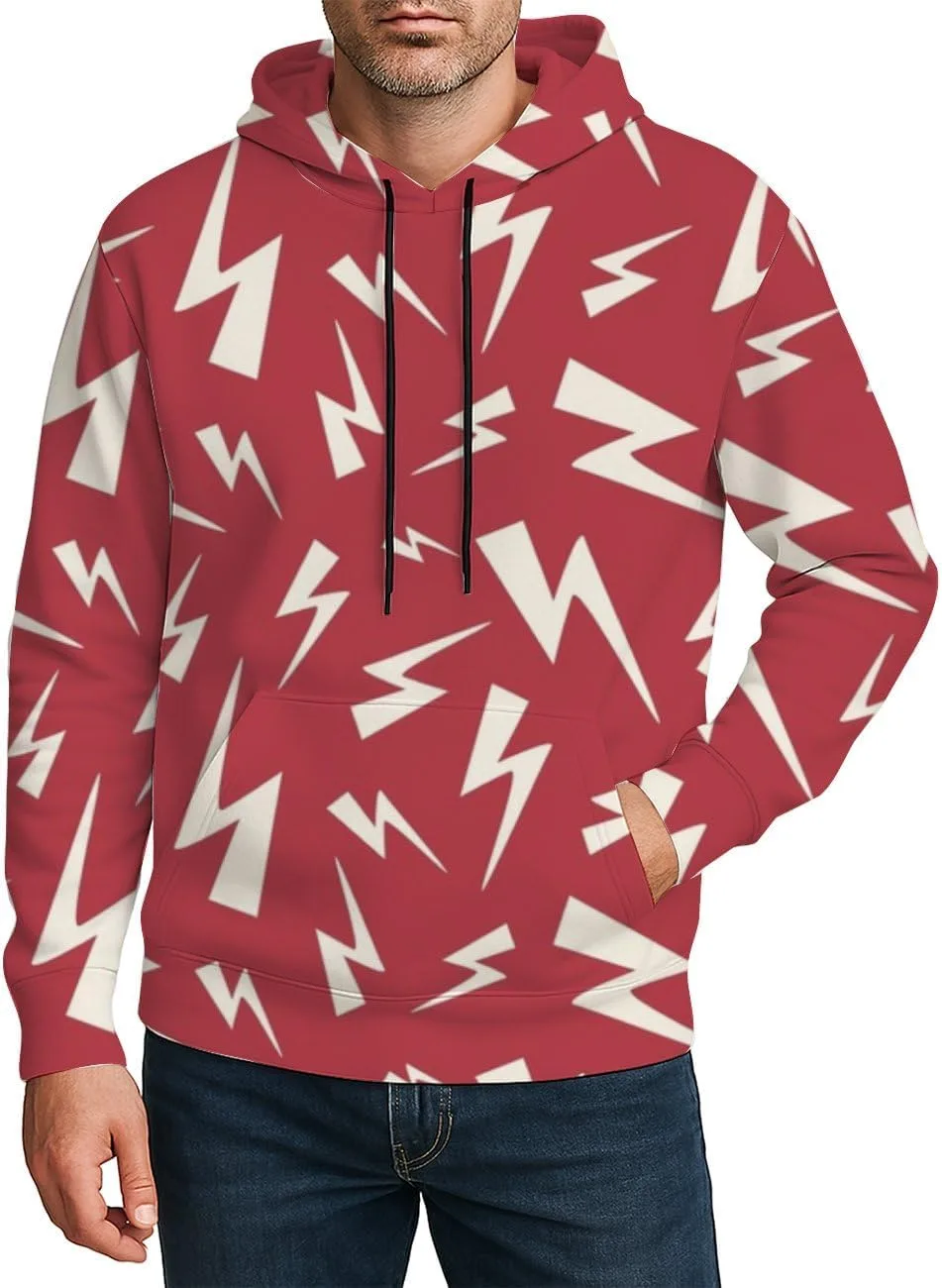 Мужской худи с принтом, красный, свободный крой, с карманом Deovige
Мужской худи с принтом, красный, свободный крой, с карманом Deovige