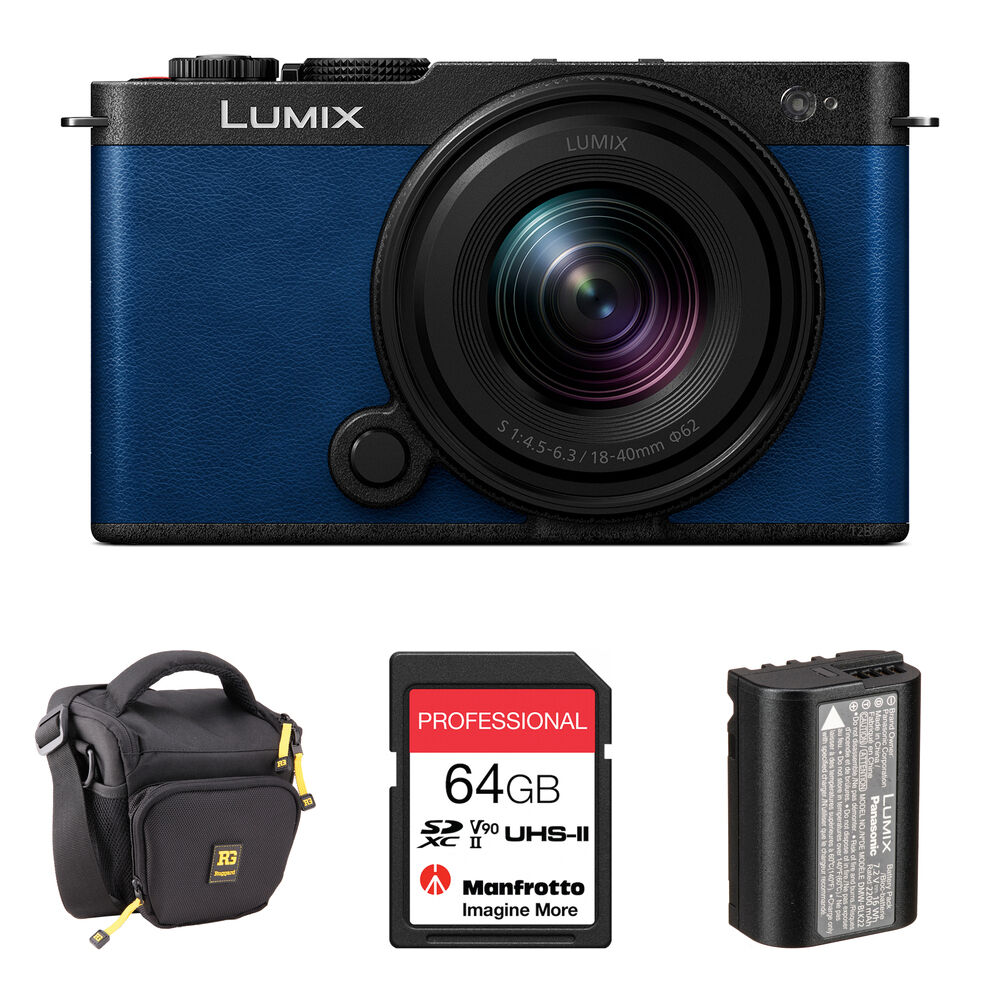 Беззеркальная камера Panasonic Lumix S9 Mirrorless Camera and 18-40mm f/4.5-6.3 Lens
Беззеркальная камера Panasonic Lumix S9 Mirrorless Camera and 18-40mm f/4.5-6.3 Lens