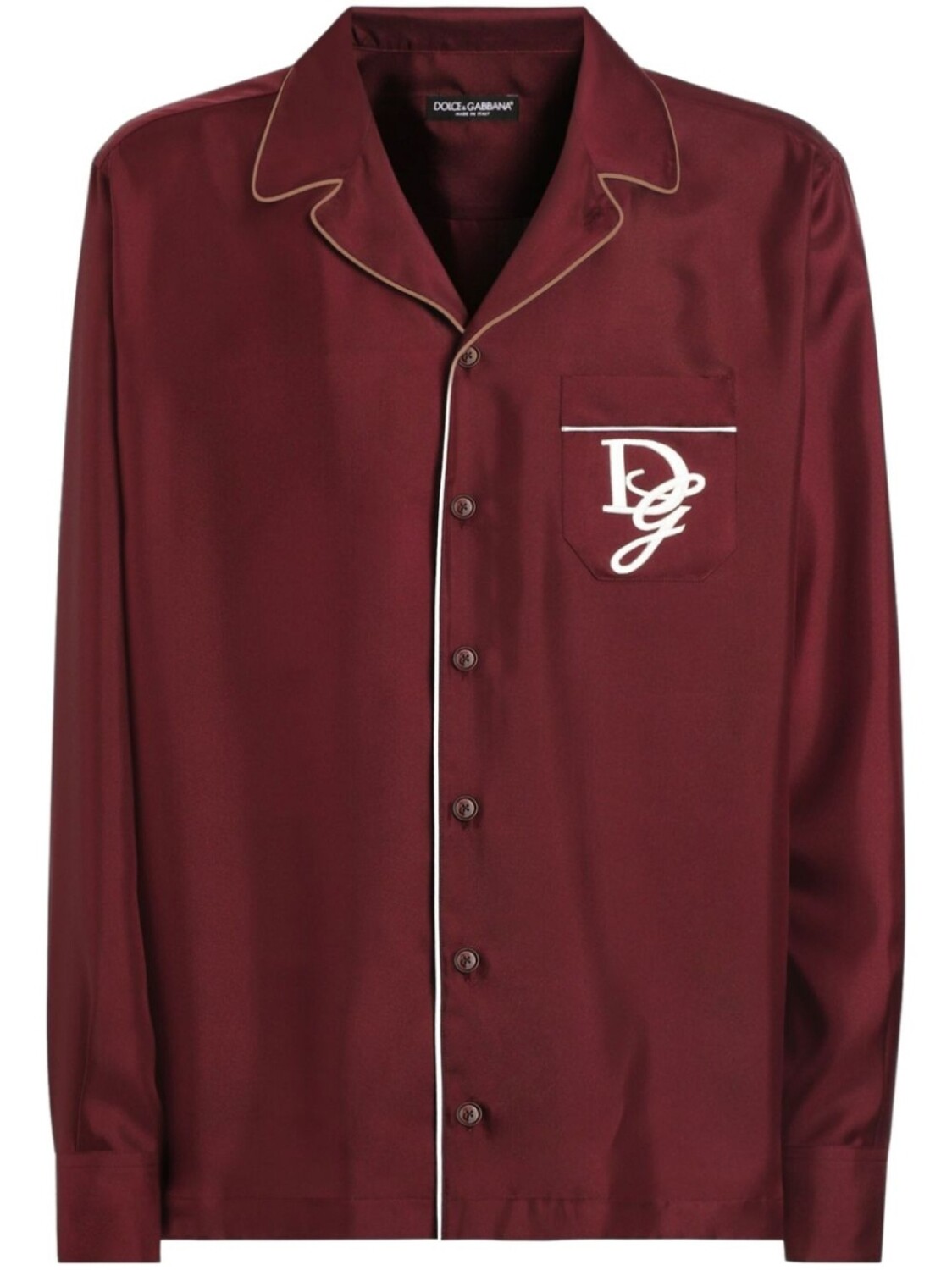Рубашка с вышитым логотипом Dolce & Gabbana, красный
Рубашка с вышитым логотипом Dolce & Gabbana, красный