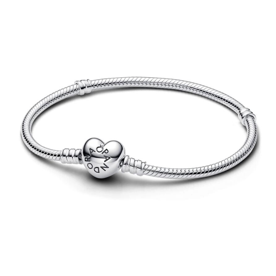Браслет Pandora Moments Heart Clasp Snake Chain Bracelet, стерлинговое серебро
Браслет Pandora Moments Heart Clasp Snake Chain Bracelet, стерлинговое серебро