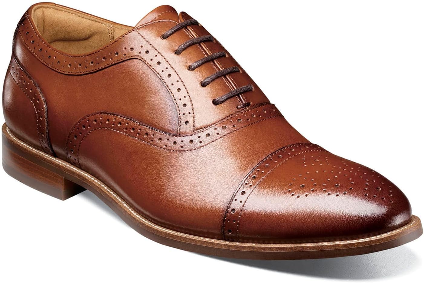 Мужские туфли Florsheim, оксфорды с носком Rucci, Cognac
Мужские туфли Florsheim, оксфорды с носком Rucci, Cognac