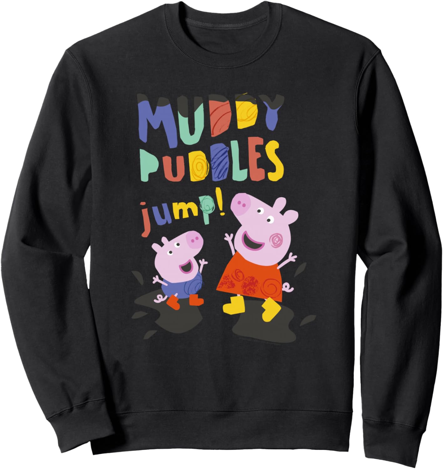 Толстовка с изображением Свинки Пеппы и ее друзей, прыгающих по грязным лужам! Пеппа и Джордж весело проводят время, черная Peppa Pig, Черный, Толстовка с изображением Свинки Пеппы и ее друзей, прыгающих по грязным лужам! Пеппа и Джордж весело проводят вр
Толстовка с изображением Свинки Пеппы и ее друзей, прыгающих по грязным лужам! Пеппа и Джордж весело проводят время, черная Peppa Pig, Черный, Толстовка с изображением Свинки Пеппы и ее друзей, прыгающих по грязным лужам! Пеппа и Джордж весело проводят вр