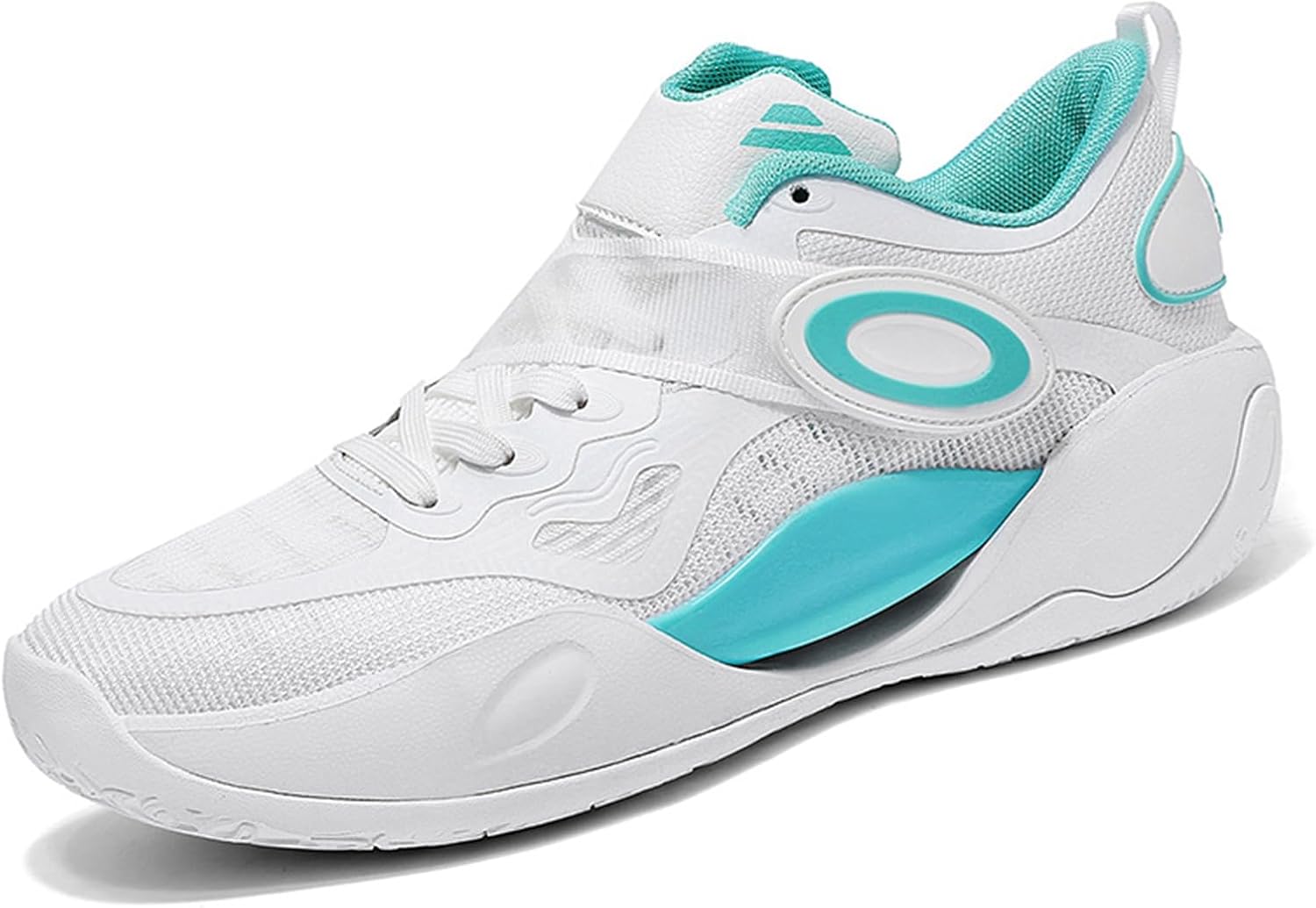 Мужские баскетбольные кроссовки средней посадки с толстой подошвой, амортизирующей полой структурой, противоскользящие, на шнуровке, с сетчатой дышащей поверхностью, модные спортивные обувь, подходят для бадминтона, бега и прыжков в высоту Qaote...
Мужские баскетбольные кроссовки средней посадки с толстой подошвой, амортизирующей полой структурой, противоскользящие, на шнуровке, с сетчатой дышащей поверхностью, модные спортивные обувь, подходят для бадминтона, бега и прыжков в высоту Qaote...