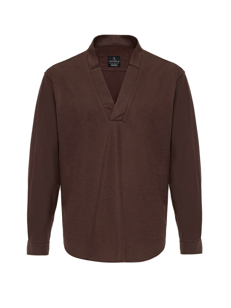 Рубашка на пуговицах стандартного кроя Antioch, темно коричневый
Рубашка на пуговицах стандартного кроя Antioch, темно коричневый